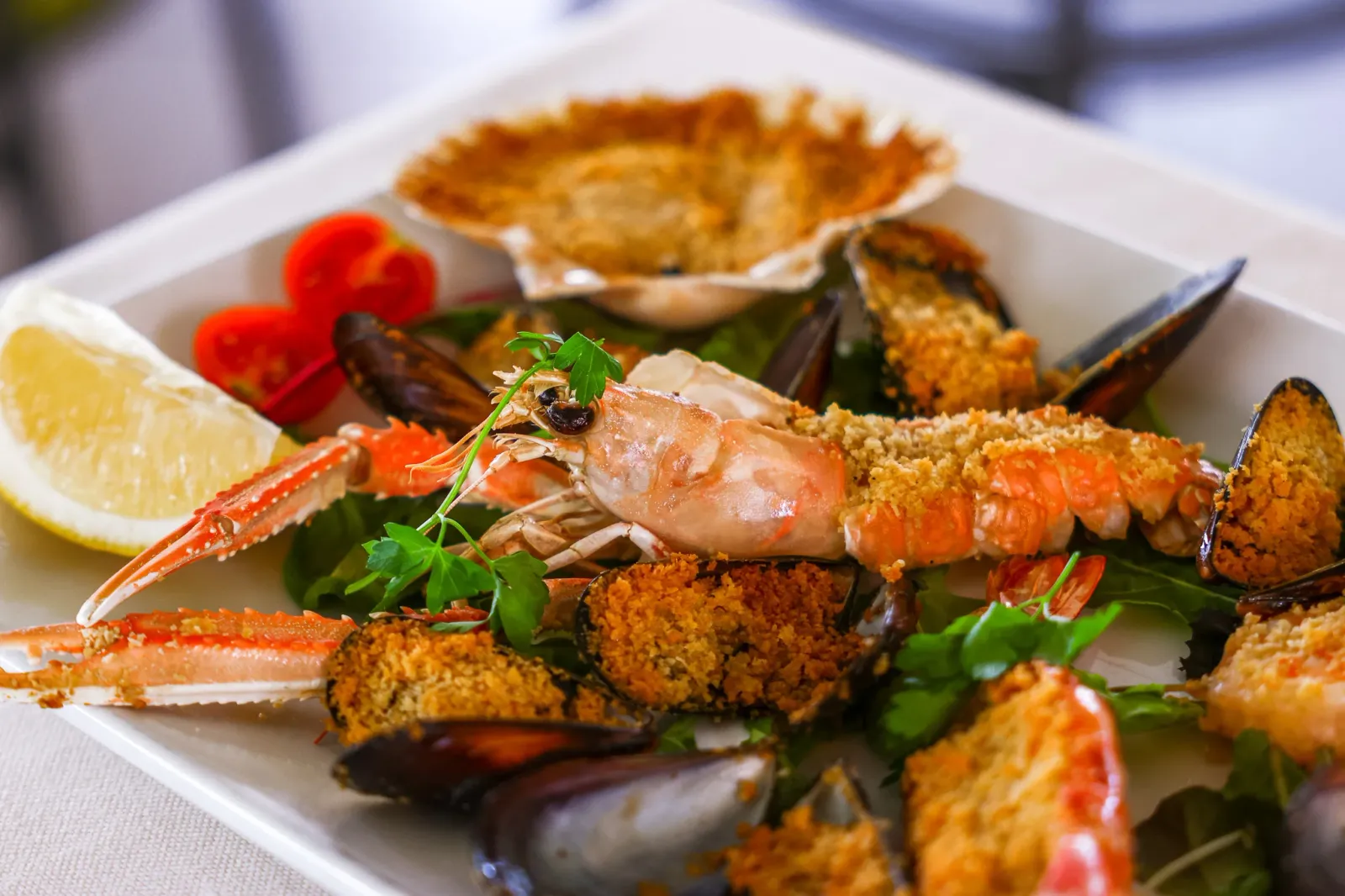 Frutti di mare Gratinato di frutti di mare