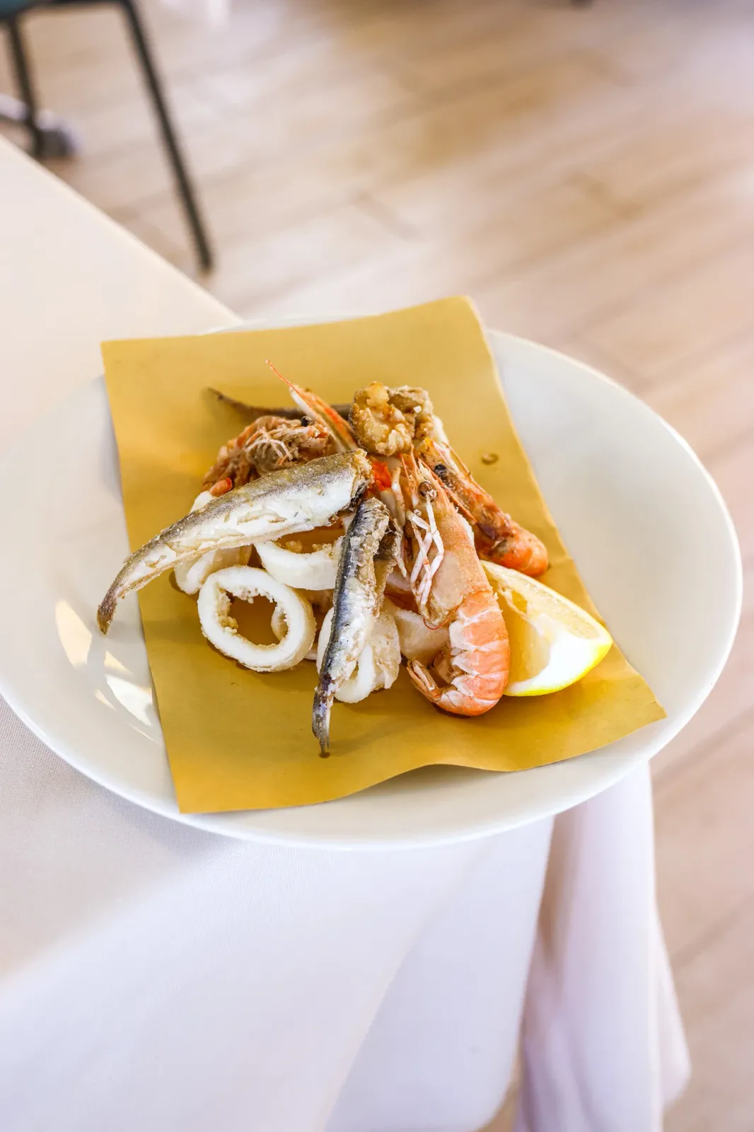 Fritto misto di pesce Fritto misto di pesce